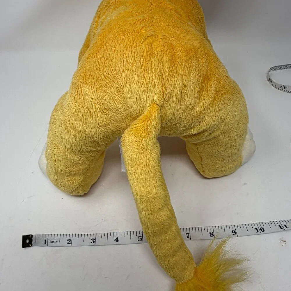 The Disney Store set of 2 stuffed animals young Nala Simba Lion King plush